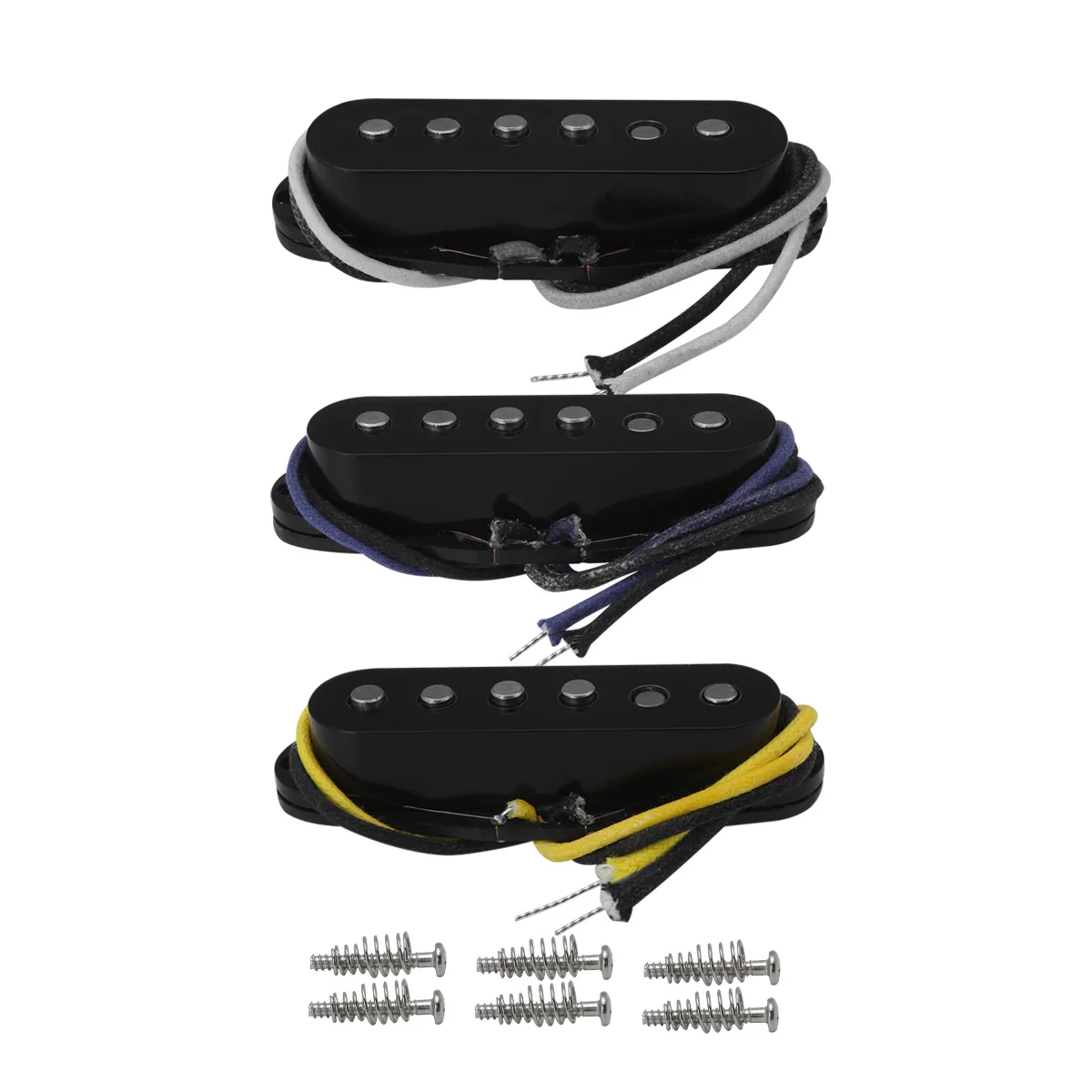 Vintage Alnico 5 Guitar Pickup Set for Electric Guitar 2 Vintage Alnico 5 Guitar Pickup Set for Electric Guitar - Image 2