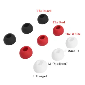 Silicone Ear Tips for OnePlus Buds Pro & N 9 S869b1f3ef5da4540aeeac7d8ec696084e