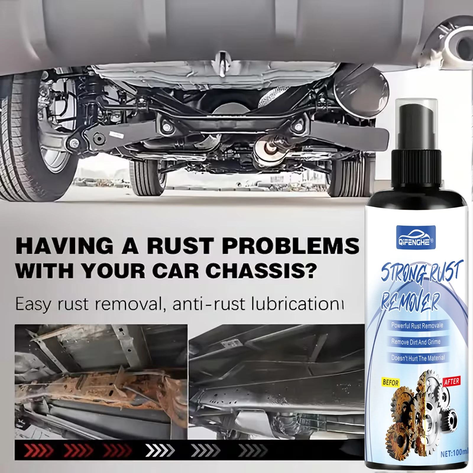 Multi-Purpose Rust Remover & Polish Spray 100ml 4 Multi-Purpose Rust Remover & Polish Spray 100ml - Image 4