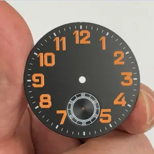 Black Replacement Watch Dial for ETA6498 & ST3621 13 S870e438bcfaf4d32886aa884aba09d71j