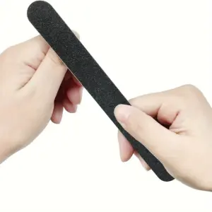 Black Double-Sided Nail File Set 11 S872a0f64a8484bd394854973e378bac6a