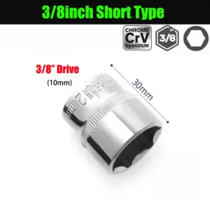 3/8 Inch Deep Socket Set 19 pcs CRV 15 S875faebe18e749d4901a75e480b3a7eab