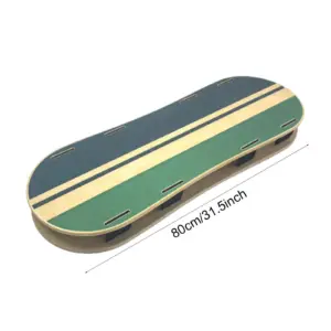 Indoor Balance Trainer Board with Grip Sliders 11 S8796cdc615e544e3b07f569bacd39939U