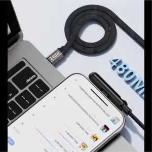 240W USB-C Charging Cable with Stand 12 S8846ad7414594558a8e0a6f283f38903Z