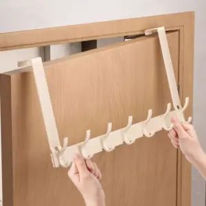 Over-the-Door Storage Organizer with Hooks 11 S88633ee705f44533b34a37a363666641Y