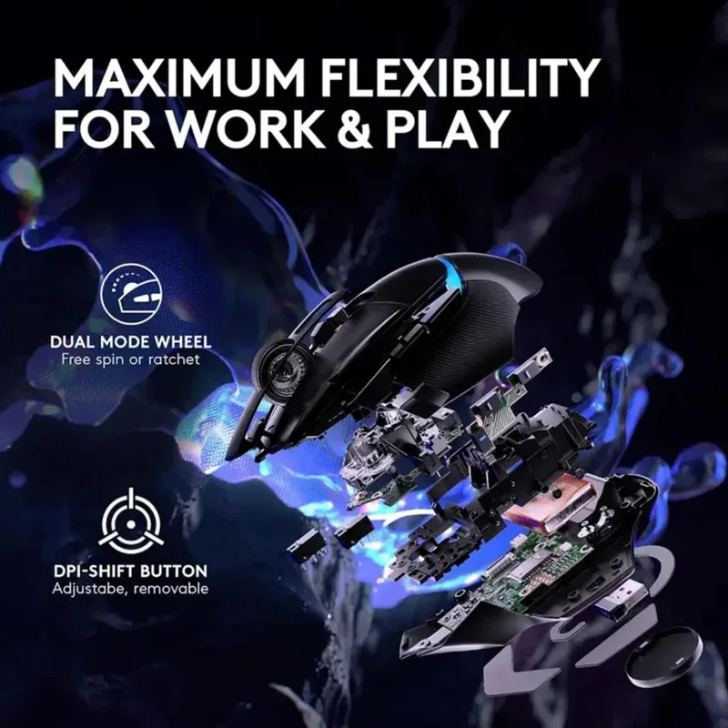 Logitech G502 X Plus Gaming Mouse 6 Logitech G502 X Plus Gaming Mouse - Image 6