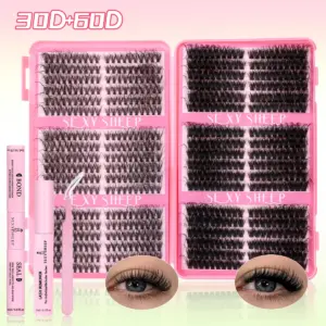 SEXYSHEEP DIY Eyelash Cluster Kit 8-16mm 19 S889b57f0213043a395630b6af998e1bdg