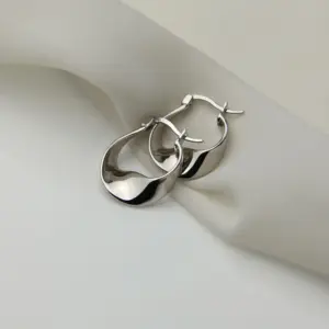 Vintage Metal Hoop Earrings in Gold and Silver 12 S88b90f6be1c04fc0a73e56d784021ee3l