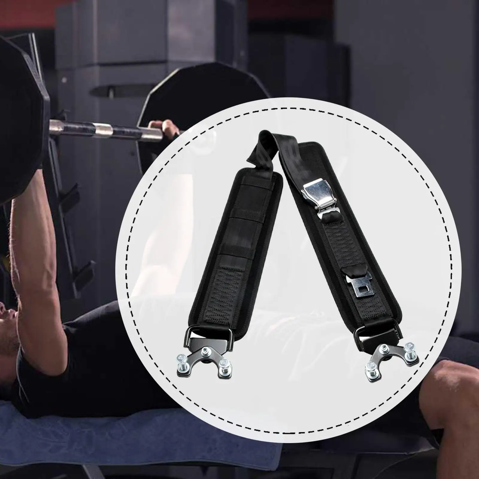 Hip Thrust Waist Belt for Glute Gains 2 Hip Thrust Waist Belt for Glute Gains - Image 2