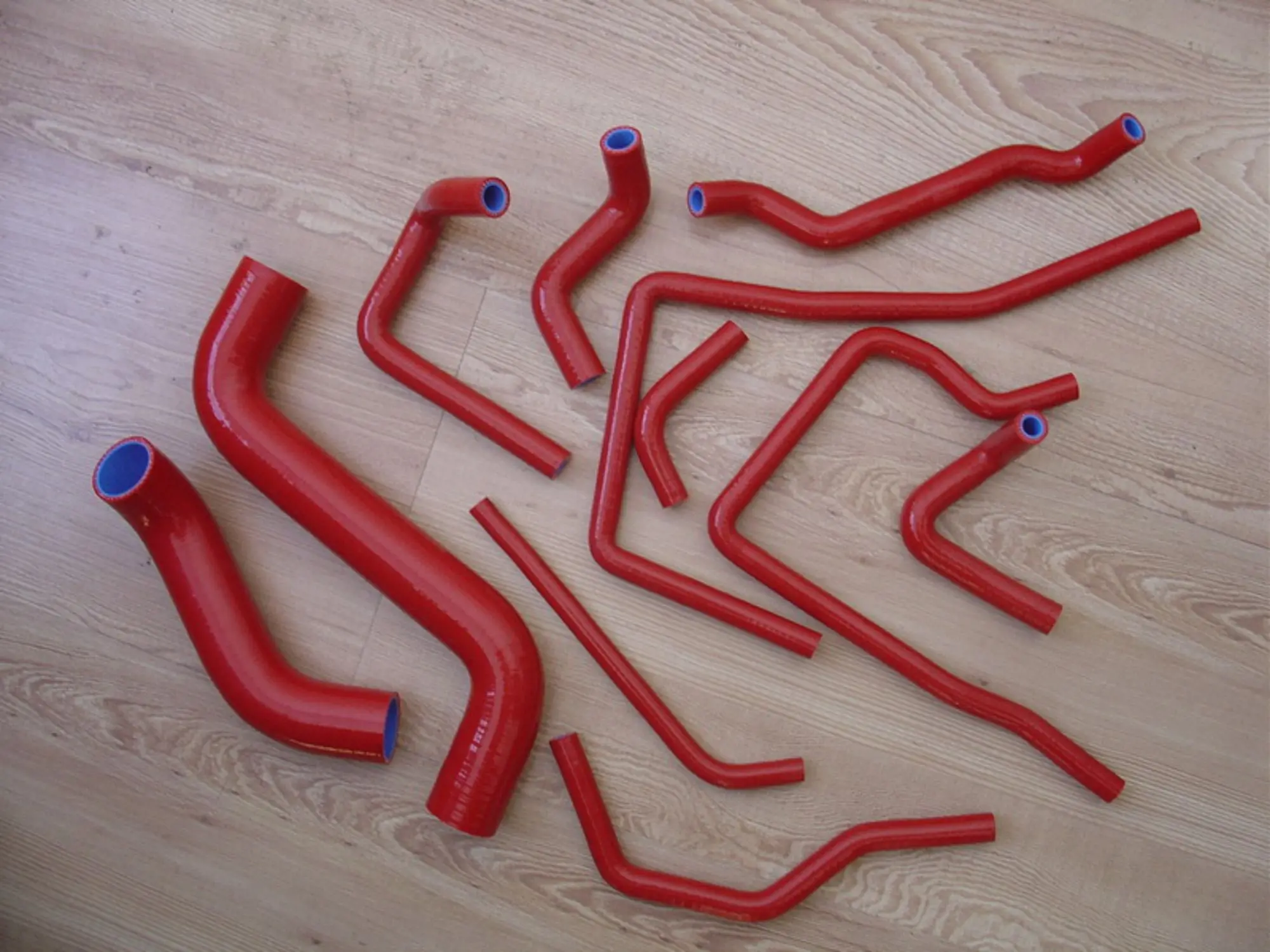 Blue Silicone Hose for Subaru WRX/STi GDA/GDB 4 Blue Silicone Hose for Subaru WRX/STi GDA/GDB - Image 4