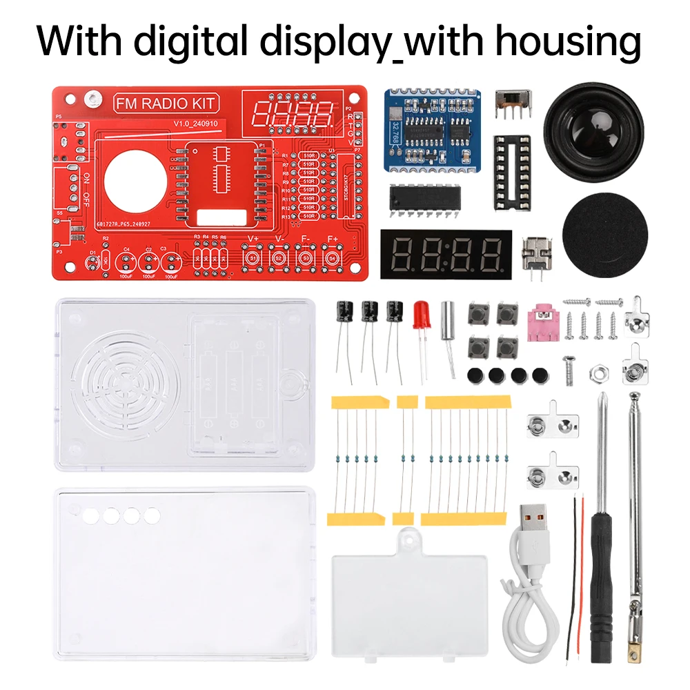RDA5807 FM Radio DIY Kit for Enthusiasts 9 RDA5807 FM Radio DIY Kit for Enthusiasts - Image 9