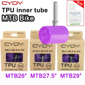 Purple Mountain Bike Inner Tube 26-29 Inches