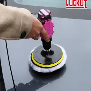 Car Polishing Kit with 5 Wool Pads and Buffing Discs 15 S89fe13bf9e2d445cb4af6eb6c0ee02f6m