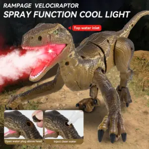 Realistic Dinosaur RC Toy with Light Spray 10 S8a04159cc87d46bab156e12d640ff917q