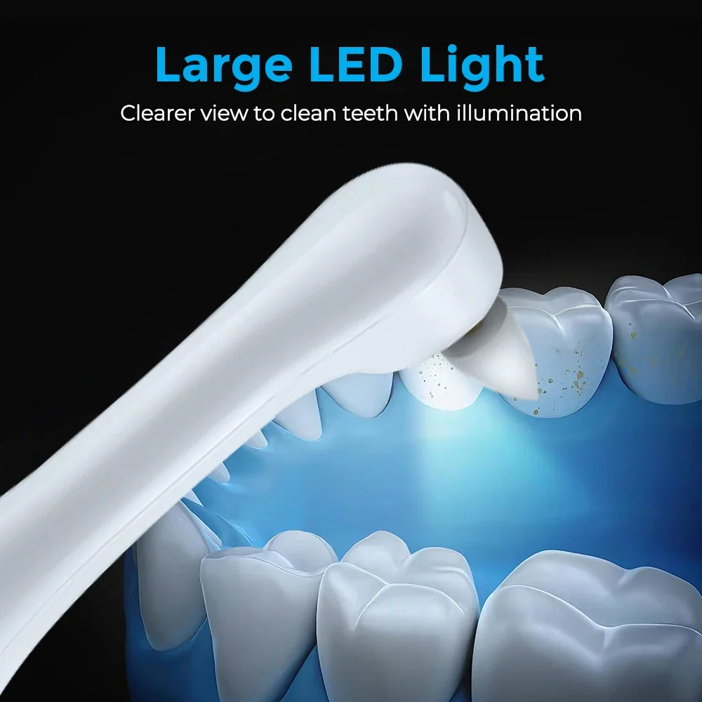 White Electric Teeth Whitening Cleaner with 5 Modes 4 White Electric Teeth Whitening Cleaner with 5 Modes - Image 4