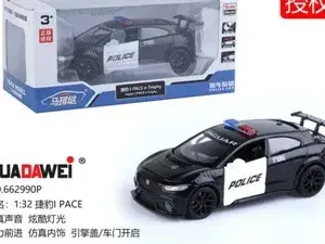 MAKEDA 1:32 Alloy Police Car Model 13 S8a4737cef5ff48718ee8ef3d53a1508aw