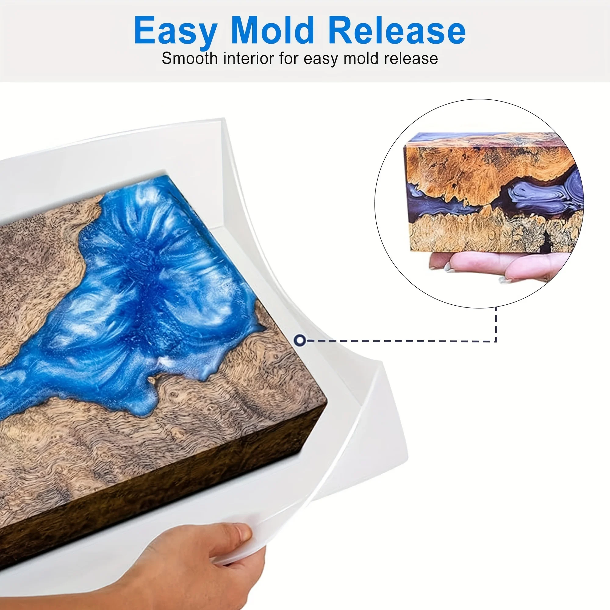 Large Reusable Silicone Tabletop Mold 61x31 cm 3 Large Reusable Silicone Tabletop Mold 61x31 cm - Image 3