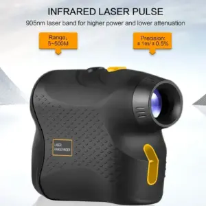 Portable Laser Rangefinder 6x Magnification 500m 11 S8ba87bcf3b454c8ba1220d8738e829dah