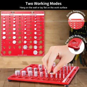 Red CNC Aluminum Thread Checker for Mechanics 7 S8c28c67c9241485b998d88cc805f4970Z