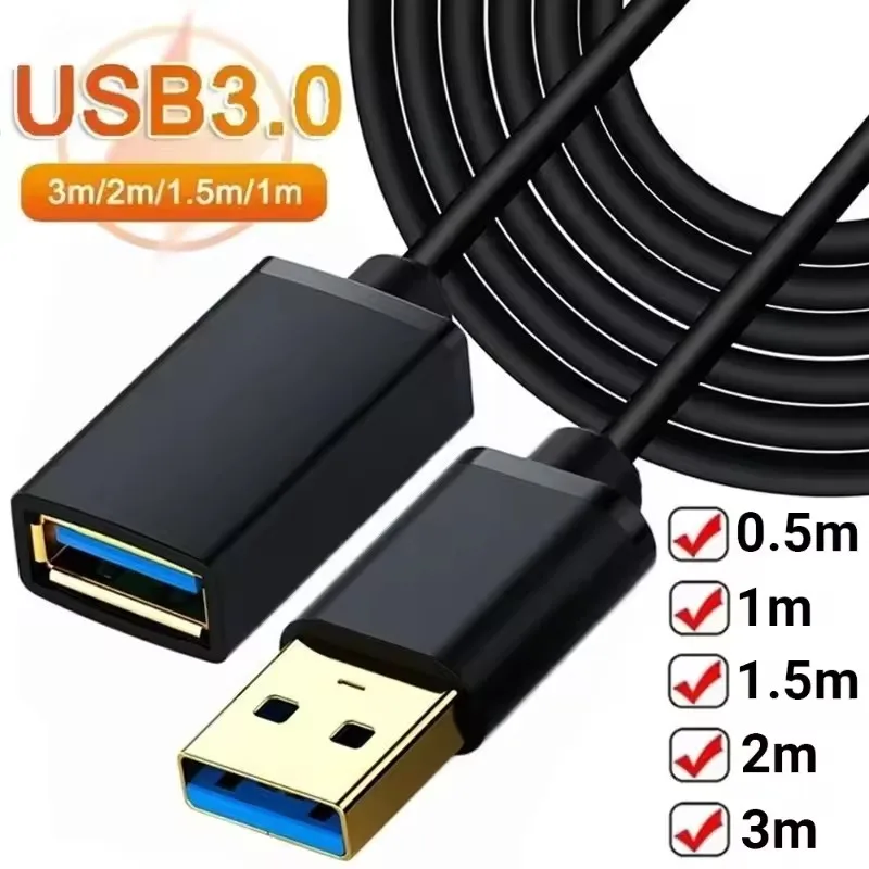 USB 3.0 Extension Cable 0.5m to 3m 1 USB 3.0 Extension Cable 0.5m to 3m