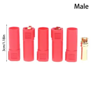 Color-Coded 6mm Bullet Connectors for RC Batteries 18 S8c783bca5c834188942d9204a86030e48