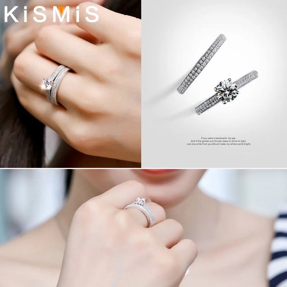 Elegant Wedding Ring Set with 1.25-Carat Centerstone 5 Elegant Wedding Ring Set with 1.25-Carat Centerstone - Image 5