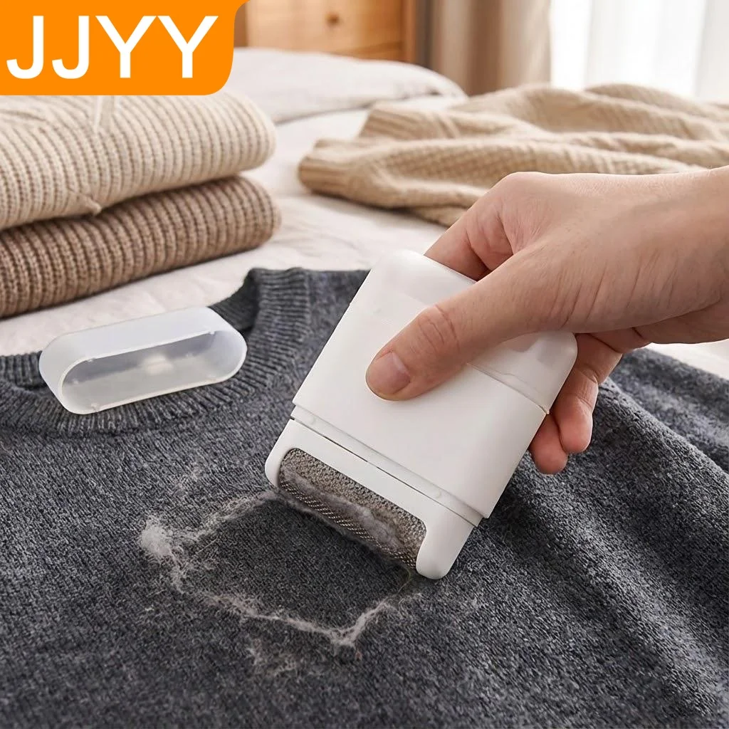White Mini Portable Lint Remover for Clothes 1 White Mini Portable Lint Remover for Clothes