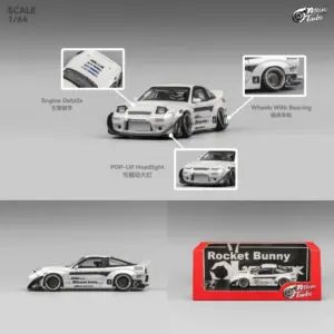 Nissan 180SX Rocket Bunny 1:64 Diecast Model