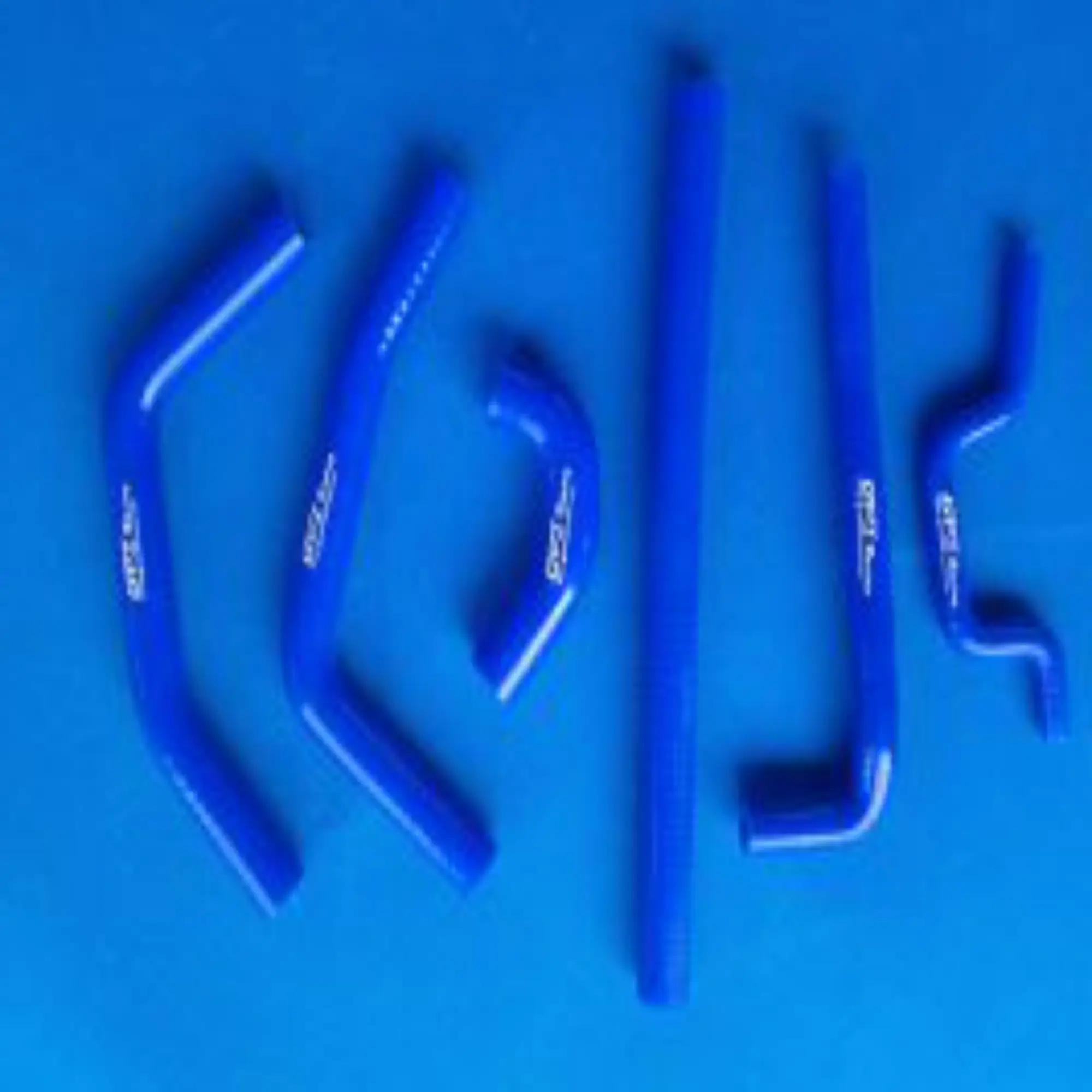 Red Silicone Radiator Hose Kit for Kawasaki KX250F 5 Red Silicone Radiator Hose Kit for Kawasaki KX250F - Image 5
