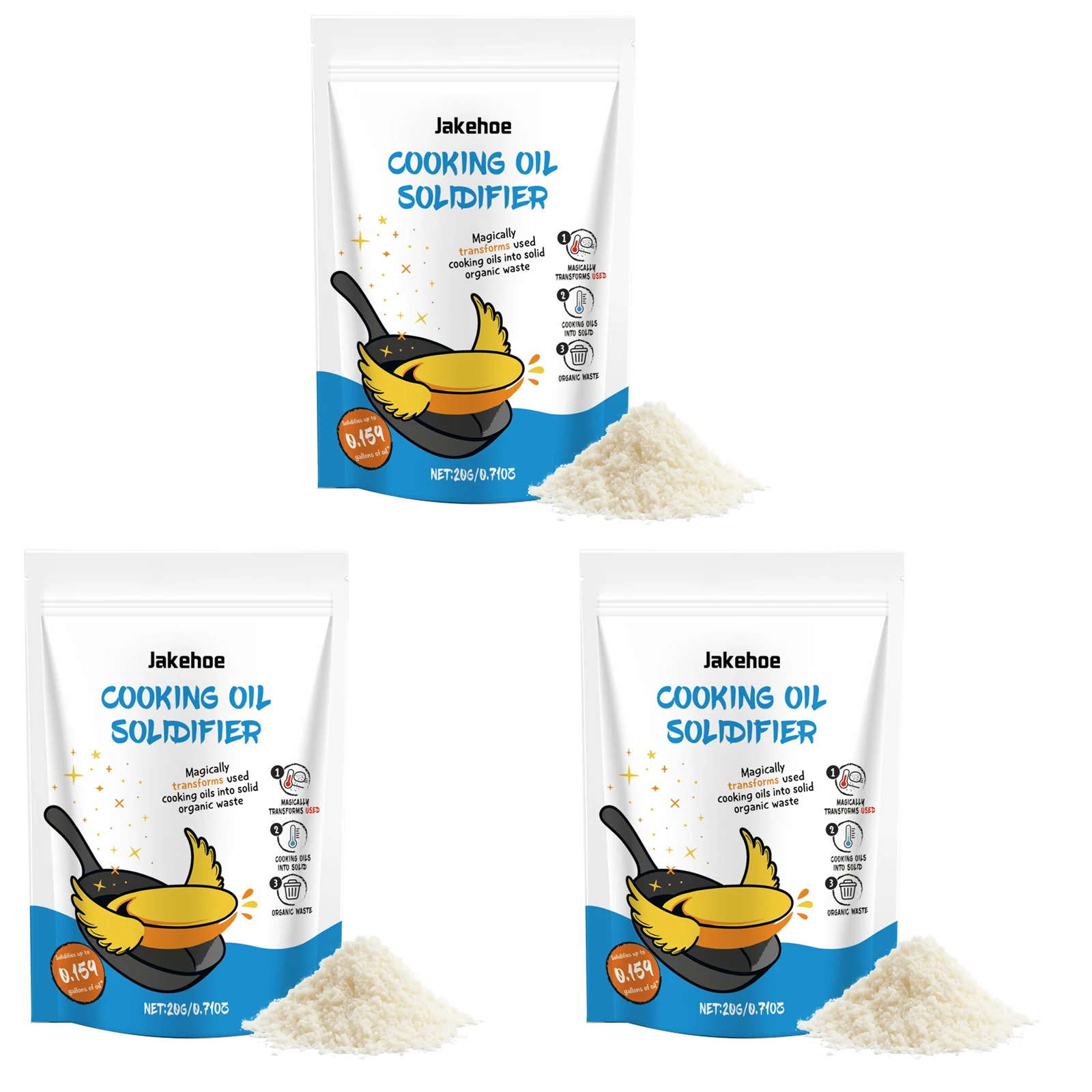 Eco-Friendly Cooking Oil Solidifier 20g 8 Eco-Friendly Cooking Oil Solidifier 20g - Image 8