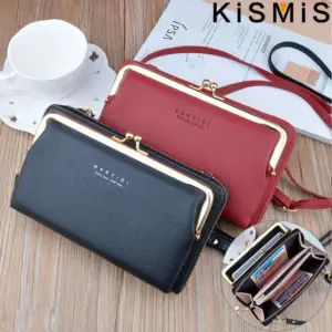 Elegant Women's Double-Layer Wallet Bag 11 S8cff8330dc1640dc84effc657bafe247Y