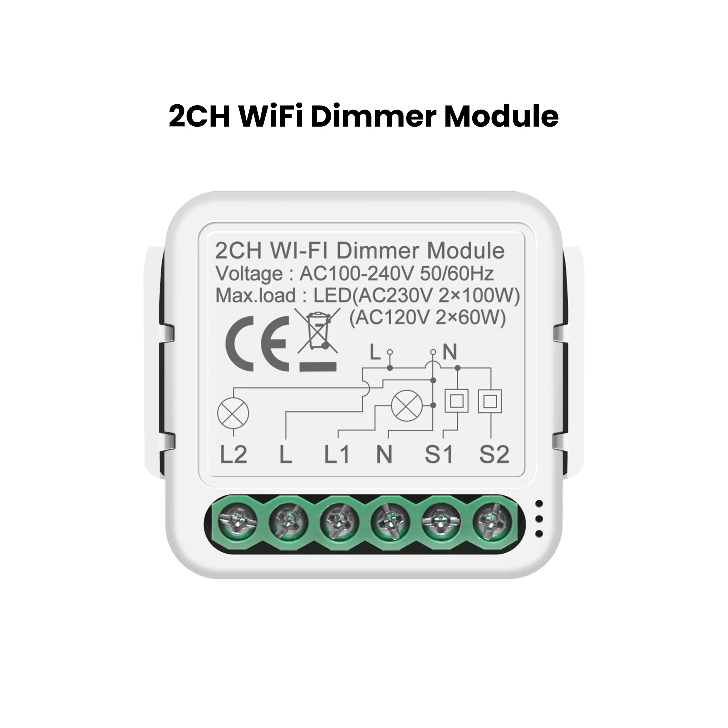 Smart ZigBee & Wi-Fi Dimmer Switch Module 10A 8 Smart ZigBee & Wi-Fi Dimmer Switch Module 10A - Image 8