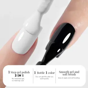 Black and White 15ml Gel Polish Set for Nails 12 S8d2620ff8f9341f888d92554cfe3d35cU
