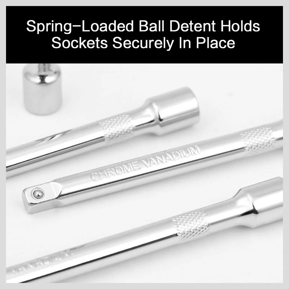 Chrome Vanadium Extension Bar Set for Professionals 3 Chrome Vanadium Extension Bar Set for Professionals - Image 3