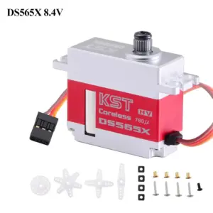 High-Voltage Digital Servo Set for RC Aircraft 15 S8d61fd96eb924a728adb6722db2b022c5