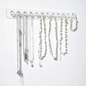 Acrylic Necklace Organizer Wall Mount 9 S8d92991e0888465b8e34ea361220cd89r