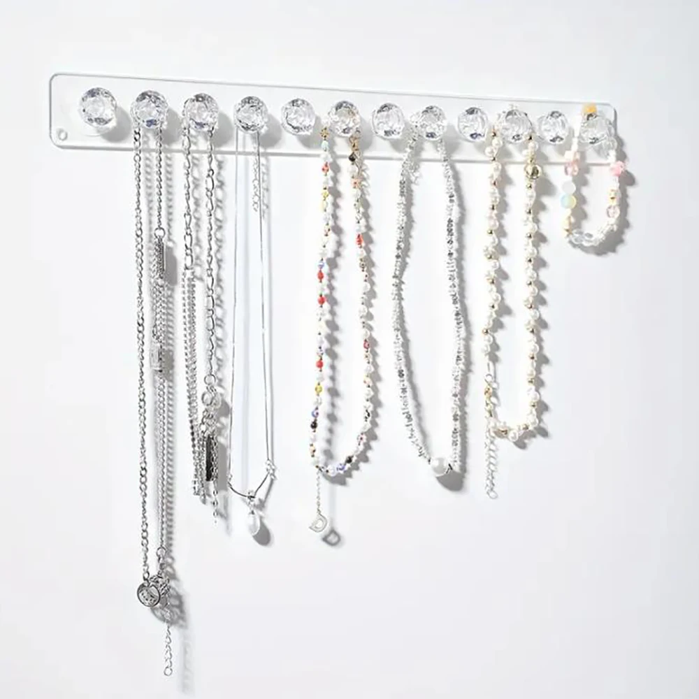 Acrylic Necklace Organizer Wall Mount 2 Acrylic Necklace Organizer Wall Mount - Image 2