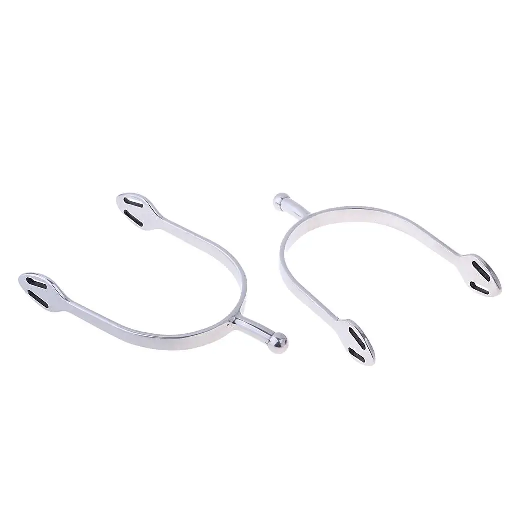 Stainless Steel Equestrian Riding Spurs 6 Stainless Steel Equestrian Riding Spurs - Image 6