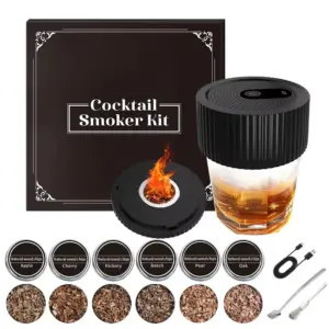 Electric Whiskey Smoke Infuser Kit for Cocktails 8 S8e8a6c8e4063409dac1a352ad69a5e4cF