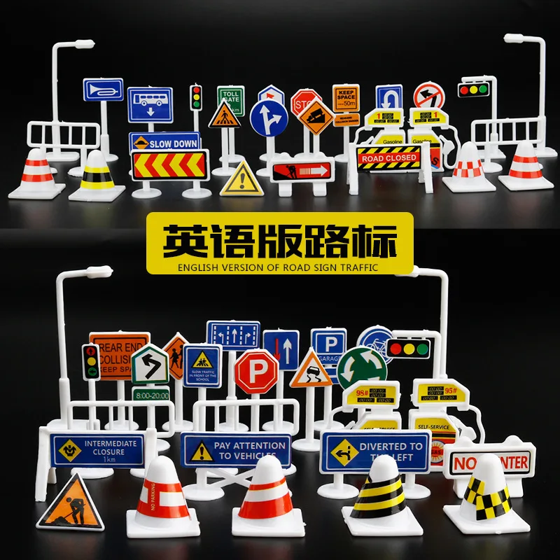 Vibrant 56-Piece Traffic Scene DIY Set 7 Vibrant 56-Piece Traffic Scene DIY Set - Image 7