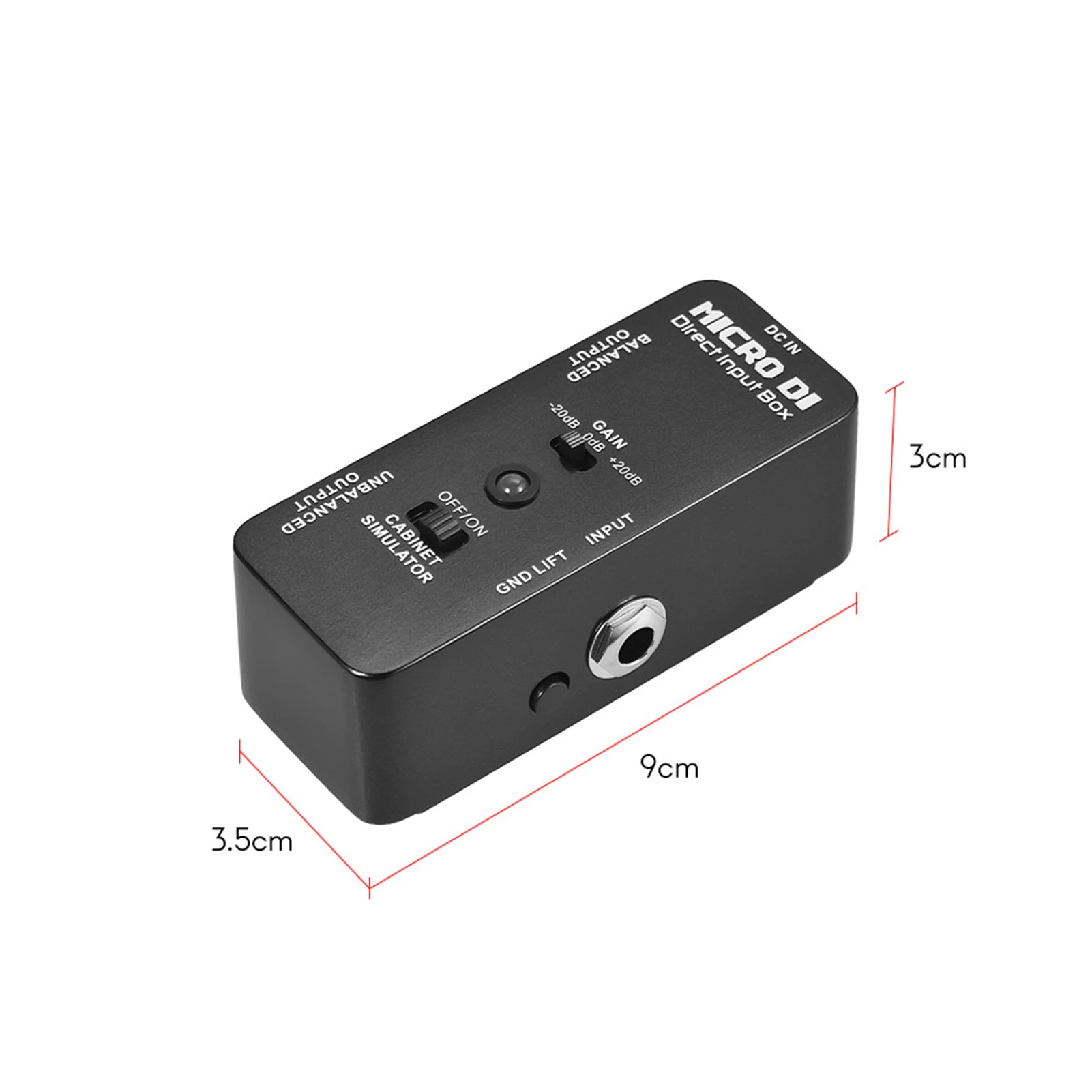Mooer Rugged Portable DI Box for Guitars 6 Mooer Rugged Portable DI Box for Guitars - Image 6