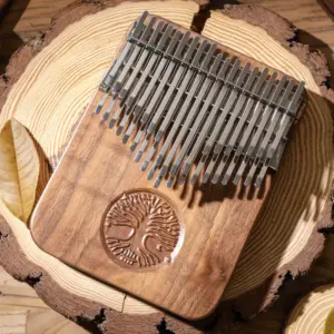 Premium Black Walnut Kalimba with 34 or 38 Keys 10 S8f63c91b3c3e4a30865614b2bab950e0a