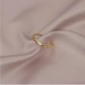 Unisex Gold Stainless Steel Wide Ring 11 S8fb8d2df8aee48538445ff593c73f323N