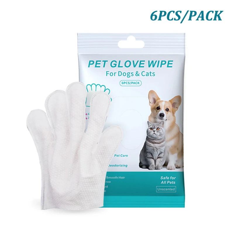 Pet Wipes Gloves for Gentle Cleaning 7 Pet Wipes Gloves for Gentle Cleaning - Image 7