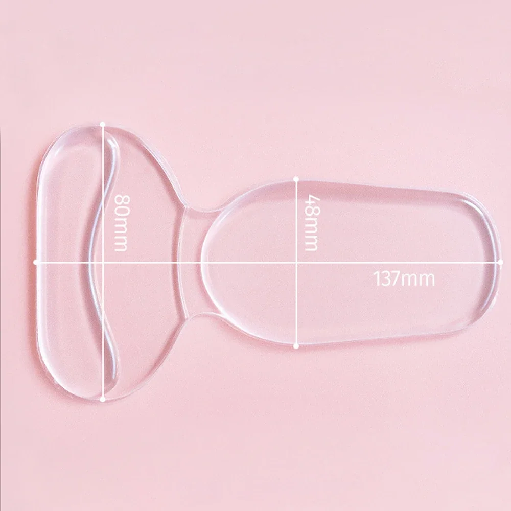 Transparent Silicone Heel Cushions for Comfort 6 Transparent Silicone Heel Cushions for Comfort - Image 6