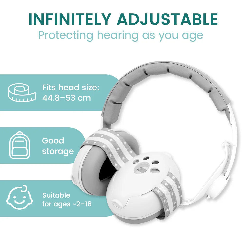 Baby Noise-Canceling Headphones for Infants and Toddlers 4 Baby Noise-Canceling Headphones for Infants and Toddlers - Image 4
