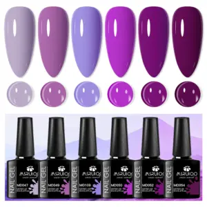 6-Pack UV/LED Gel Nail Polish Set 19 S90ff7103582640e7bcc17dd86e0295aeB