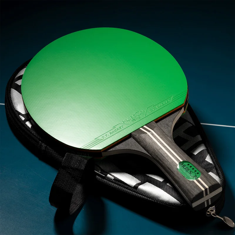 Vibrant 7-Layer Wood Table Tennis Racket Set 1 Vibrant 7-Layer Wood Table Tennis Racket Set