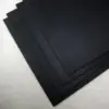Black KYDEX Thermoplastic Sheet for DIY Projects