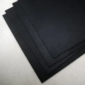 Black KYDEX Thermoplastic Sheet for DIY Projects